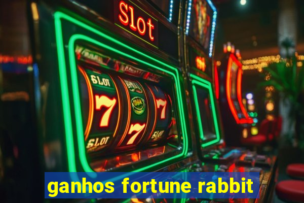 ganhos fortune rabbit