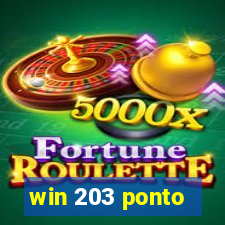 win 203 ponto