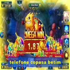 telefone copasa betim