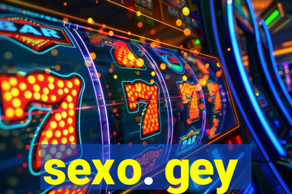 sexo. gey