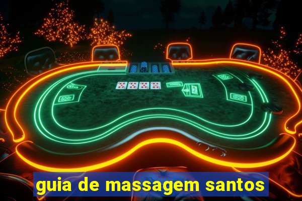 guia de massagem santos