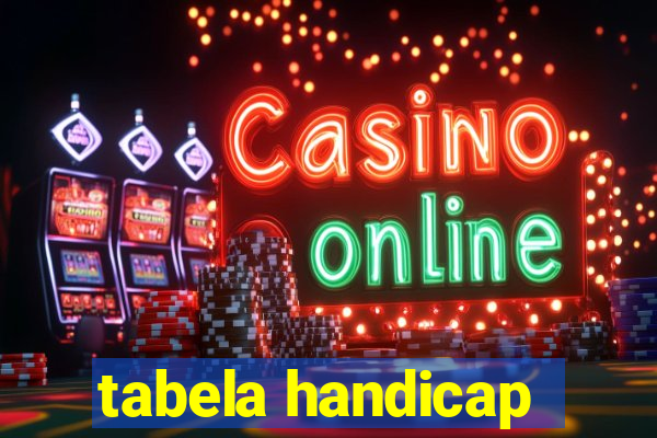 tabela handicap