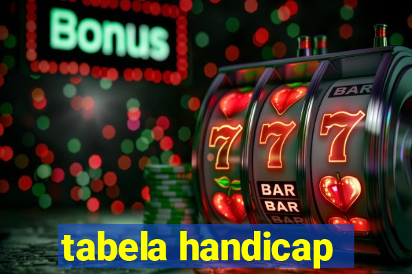 tabela handicap