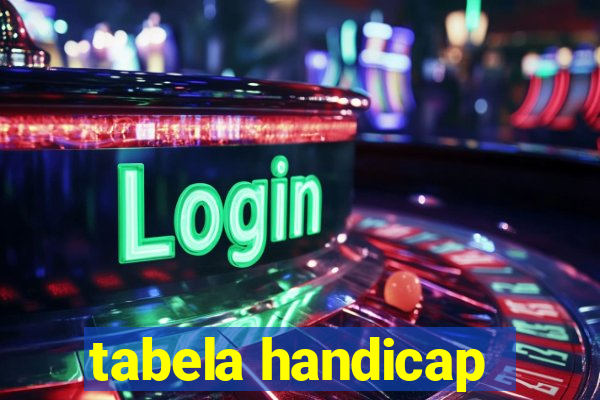 tabela handicap