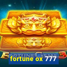 fortune ox 777