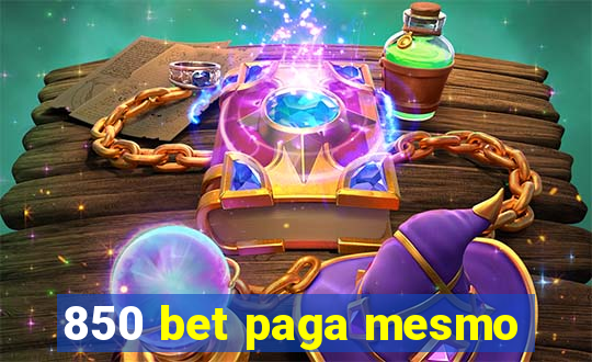 850 bet paga mesmo