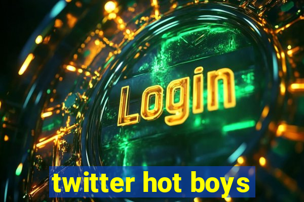 twitter hot boys