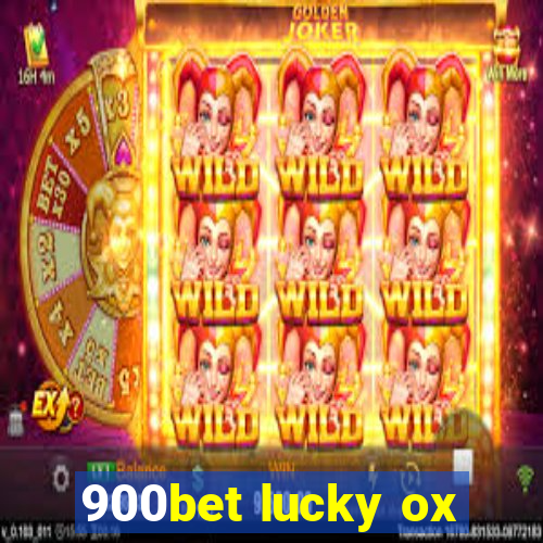 900bet lucky ox