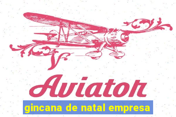 gincana de natal empresa