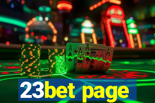 23bet page