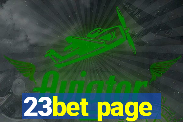 23bet page