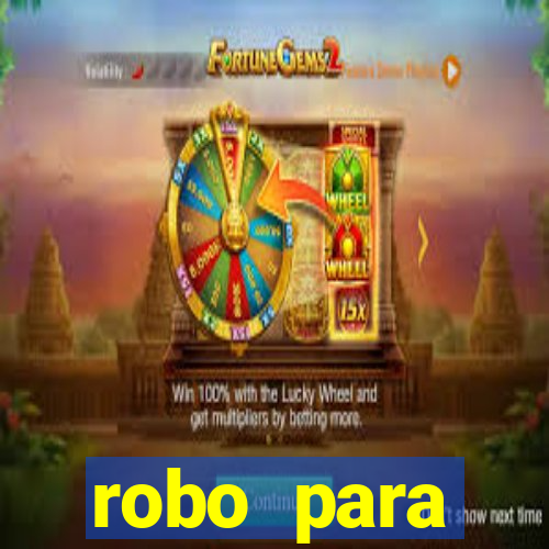 robo para plataforma de jogos