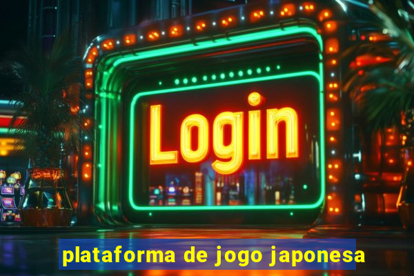 plataforma de jogo japonesa