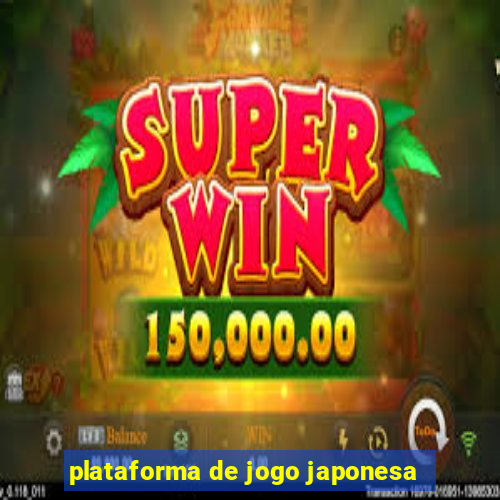 plataforma de jogo japonesa