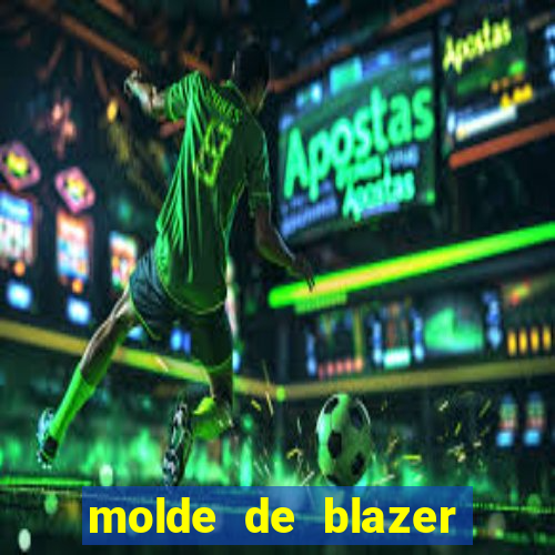 molde de blazer masculino para imprimir