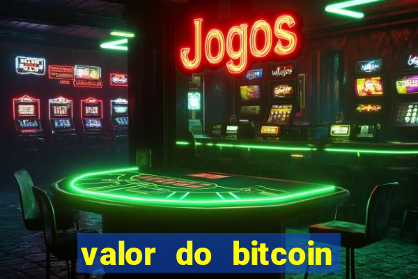 valor do bitcoin em 2020