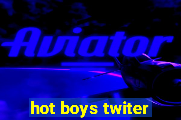 hot boys twiter