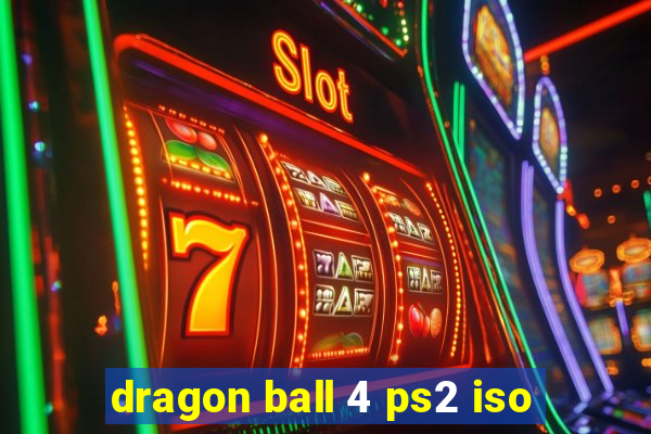 dragon ball 4 ps2 iso