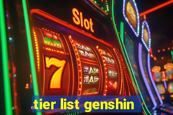 tier list genshin