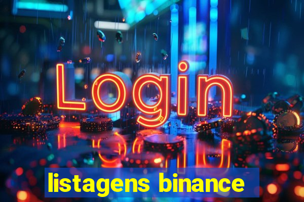 listagens binance