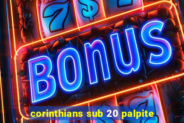 corinthians sub 20 palpite