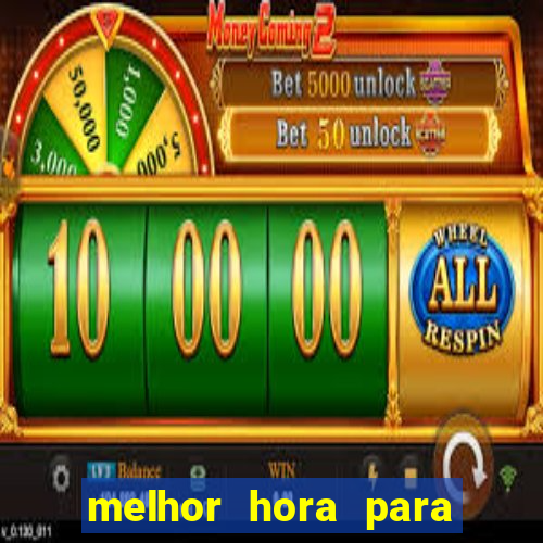 melhor hora para jogar fortune rabbit