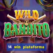 14 win plataforma de jogos