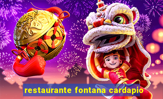 restaurante fontana cardapio