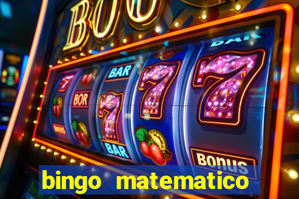 bingo matematico para ensino medio