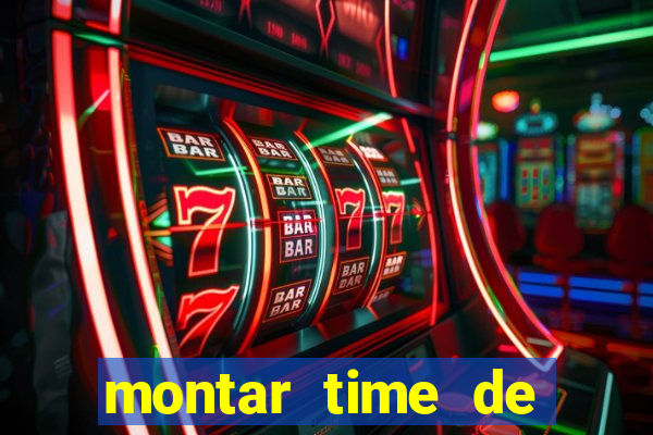 montar time de futebol site