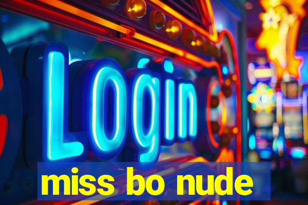 miss bo nude