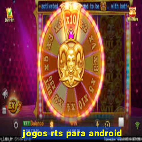 jogos rts para android