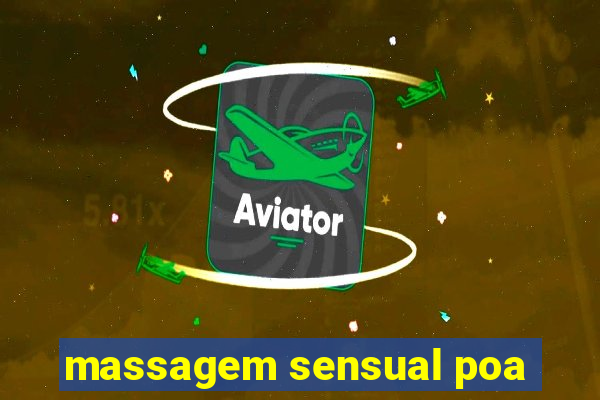 massagem sensual poa