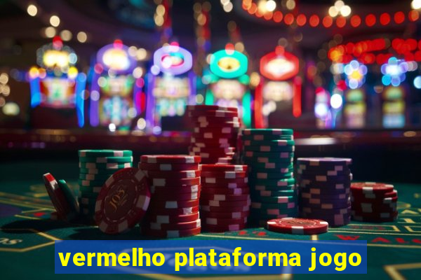 vermelho plataforma jogo