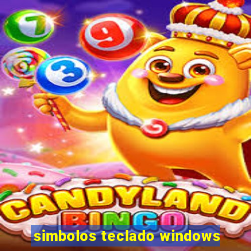 simbolos teclado windows