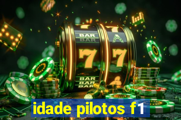 idade pilotos f1