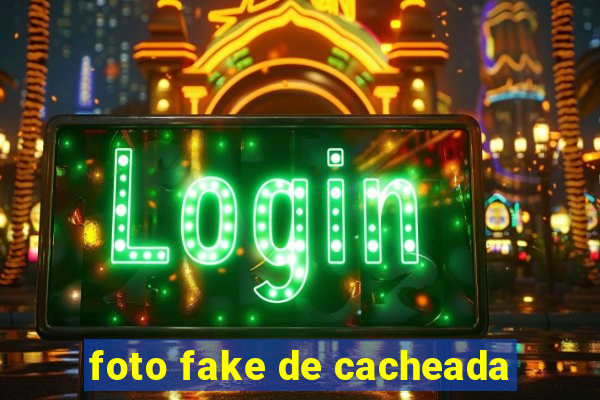 foto fake de cacheada