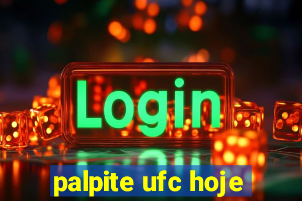 palpite ufc hoje