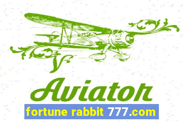 fortune rabbit 777.com