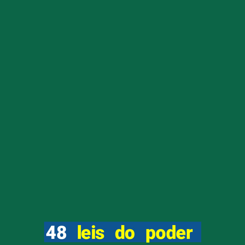 48 leis do poder pdf gratis