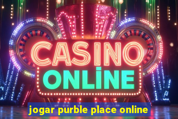 jogar purble place online