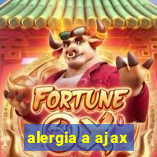 alergia a ajax