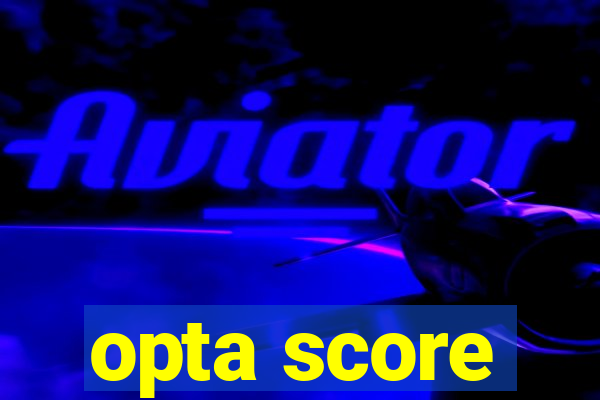 opta score