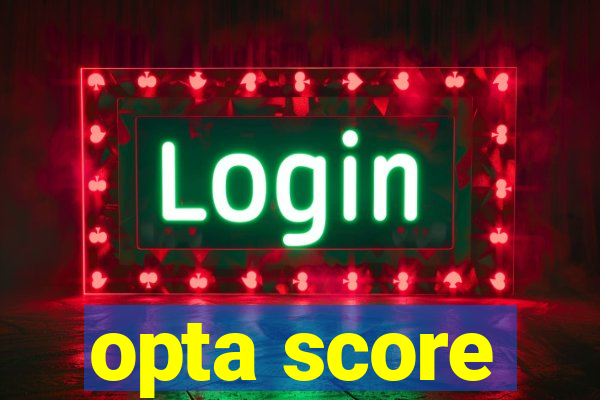 opta score