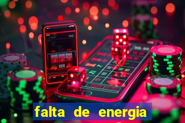 falta de energia em caucaia