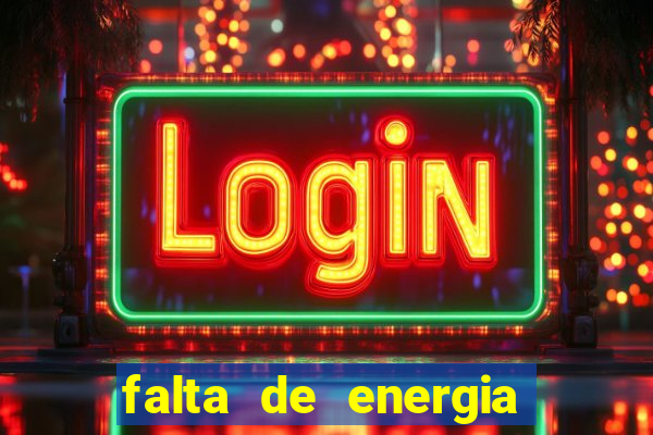 falta de energia em caucaia