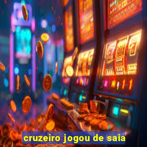 cruzeiro jogou de saia