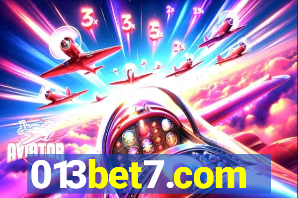 013bet7.com