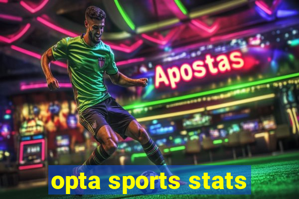 opta sports stats