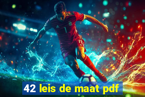 42 leis de maat pdf